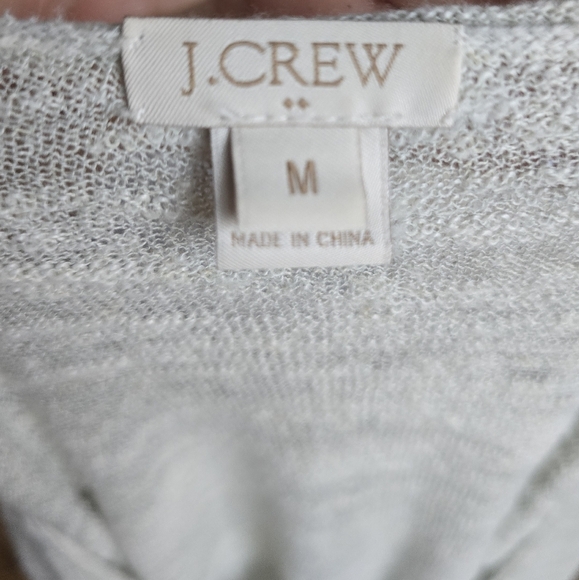 J. Crew, Chicos, Calvin Klein Linen Cotton Knit Top Bundle Lot, Size Medium - Picture 3 of 15